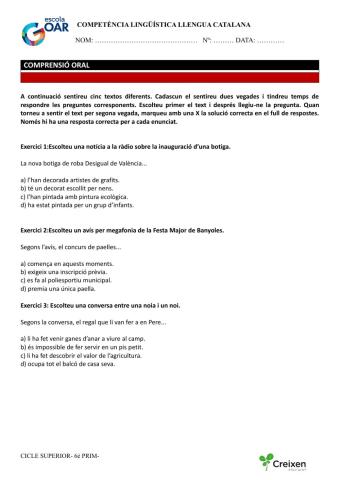 Comprensió oral 5 enunciats3