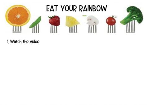 Eat your rainbow