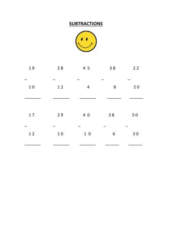 Subtractions