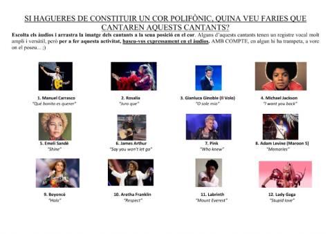 Classificació de les veus