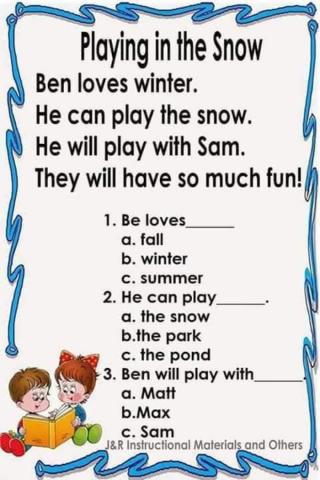 Reading Comprehension