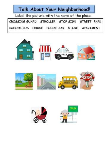 Talk About Your Neighborhood!