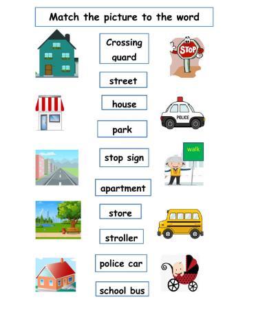 Neighborhood vocabulary