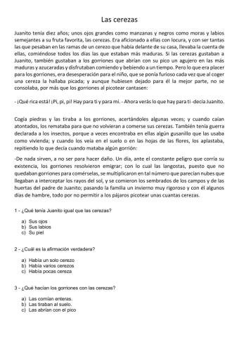 Comprensión lectora