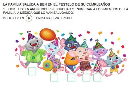 Look, listen and number