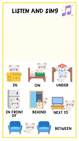 Prepositions of place