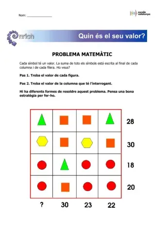 Problema matemàtic