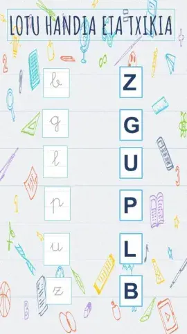 Lotu txikia eta handia