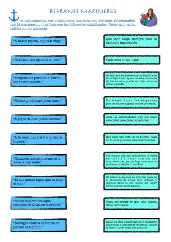 Refranes marineros