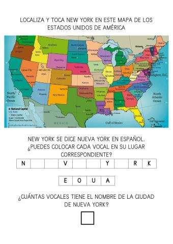 Mapa nueva york