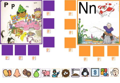 Phonics P N