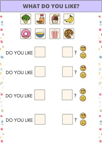 Do you like? Food 2