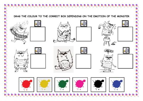 What-s the colour of the monster?