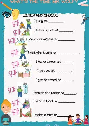 What-s the time mr. wolf?