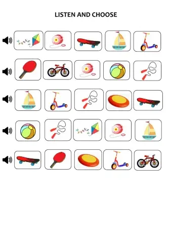 Toys listen and choose