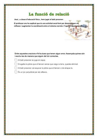 La funció de relació