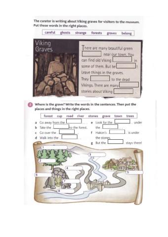 Text: The Cup in the forest (p.20, 21)