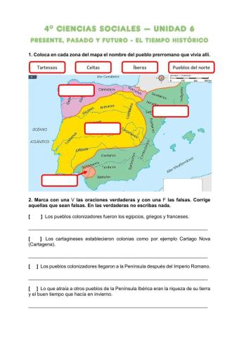 Pueblos prerromanos y romanización