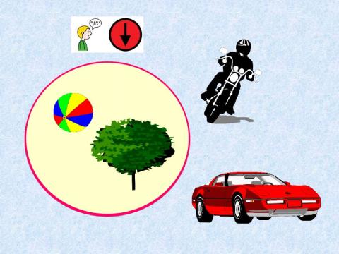 Conceptos básicos: dentro circulo