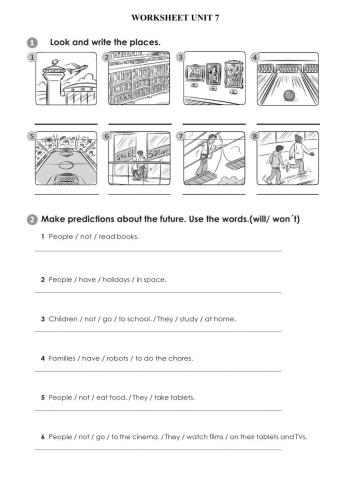 In the city. Future.