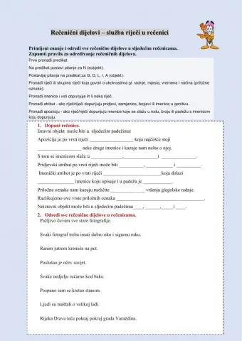 Rečenični dijelovi