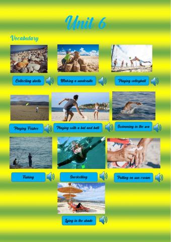 3º - Unit 6 - Summary