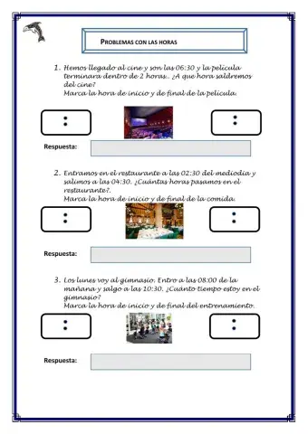 Problemas con horas