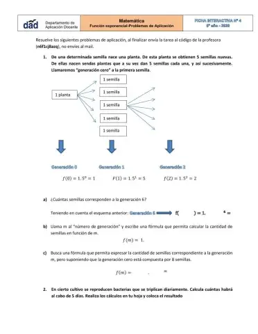 Problemas func exponencial