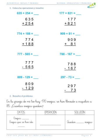 04-Sumas Restas y problema