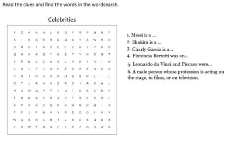 Celebrities of all times - Experimenting activity - lexis 1
