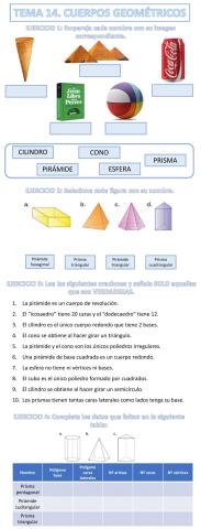 Cuerpos geométricos
