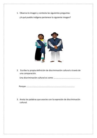 Discriminación cultural