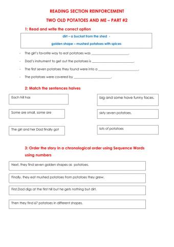 Two Old Potatoes and Me - Part 2