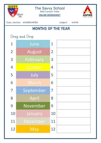 Months of Year