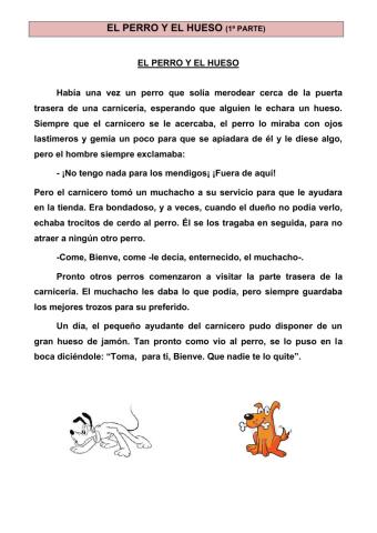 El perro y el hueso (1ª parte)