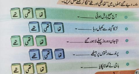 تھا-تھی-تھے