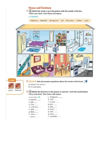 Parts of the house & furniture