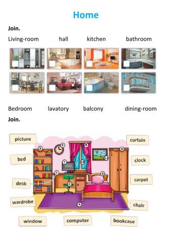 Home house vocabulary