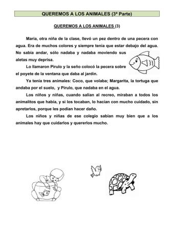 Queremos a los animales (3ª parte)