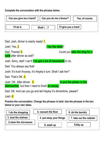Offering - asking for help