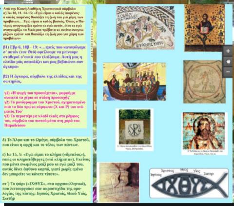 Αντιστοιχιση  εκκλησια  συμβολα