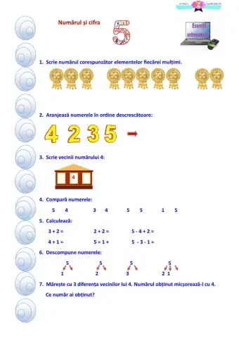 Numărul și cifra 5