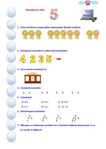 Numărul și cifra 5