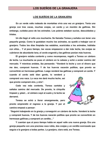 Los sueños de la granjera