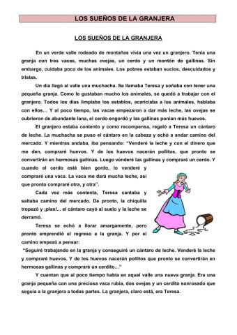 Los sueños de la granjera