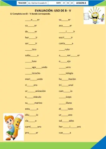 Evaluación Uso de B-V