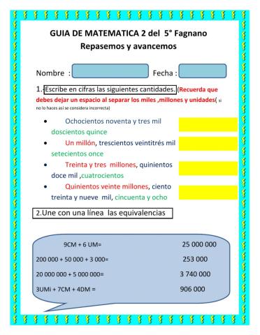 Guia de matematica