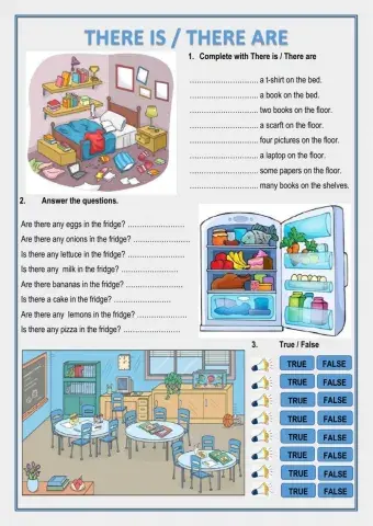 There is - There are