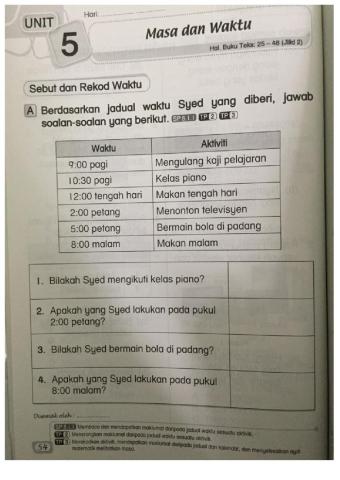 Masa dan waktu