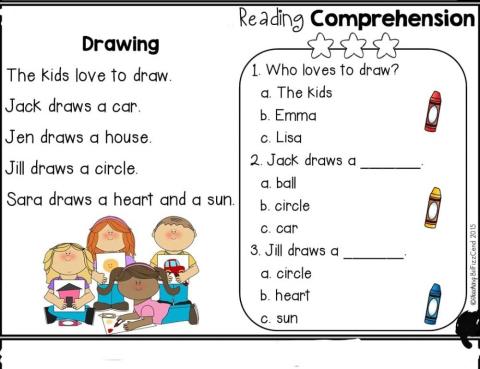 Reading Comprehension: Drawing